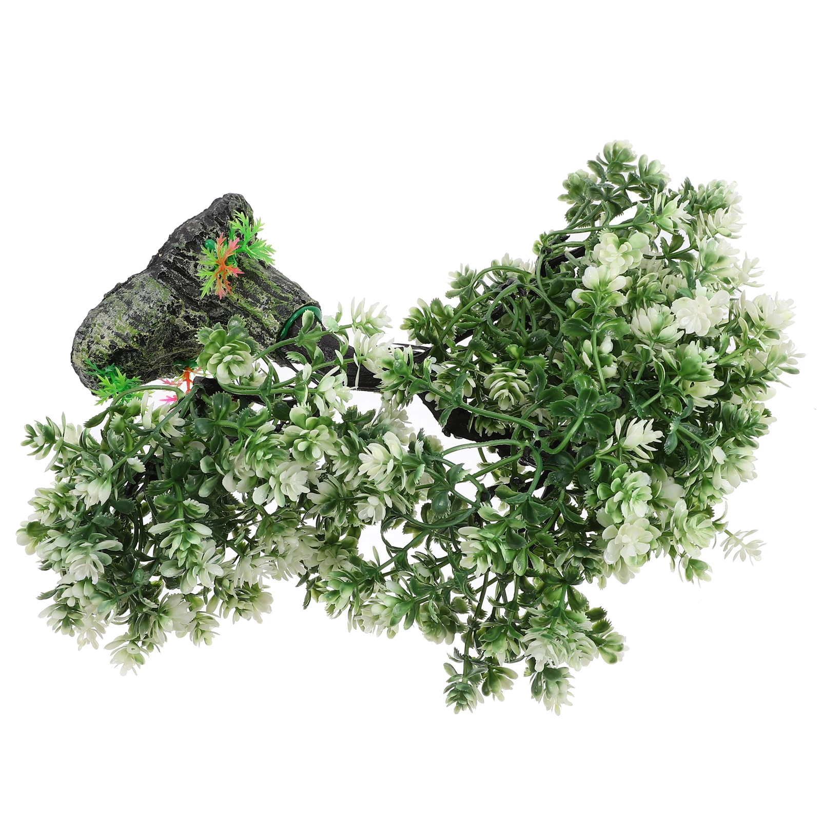 

Fake Tree Resin Aquarium Decor Delicate Compact Aquarium Plant Decorative Fish Tank Supply Home Office Decoration