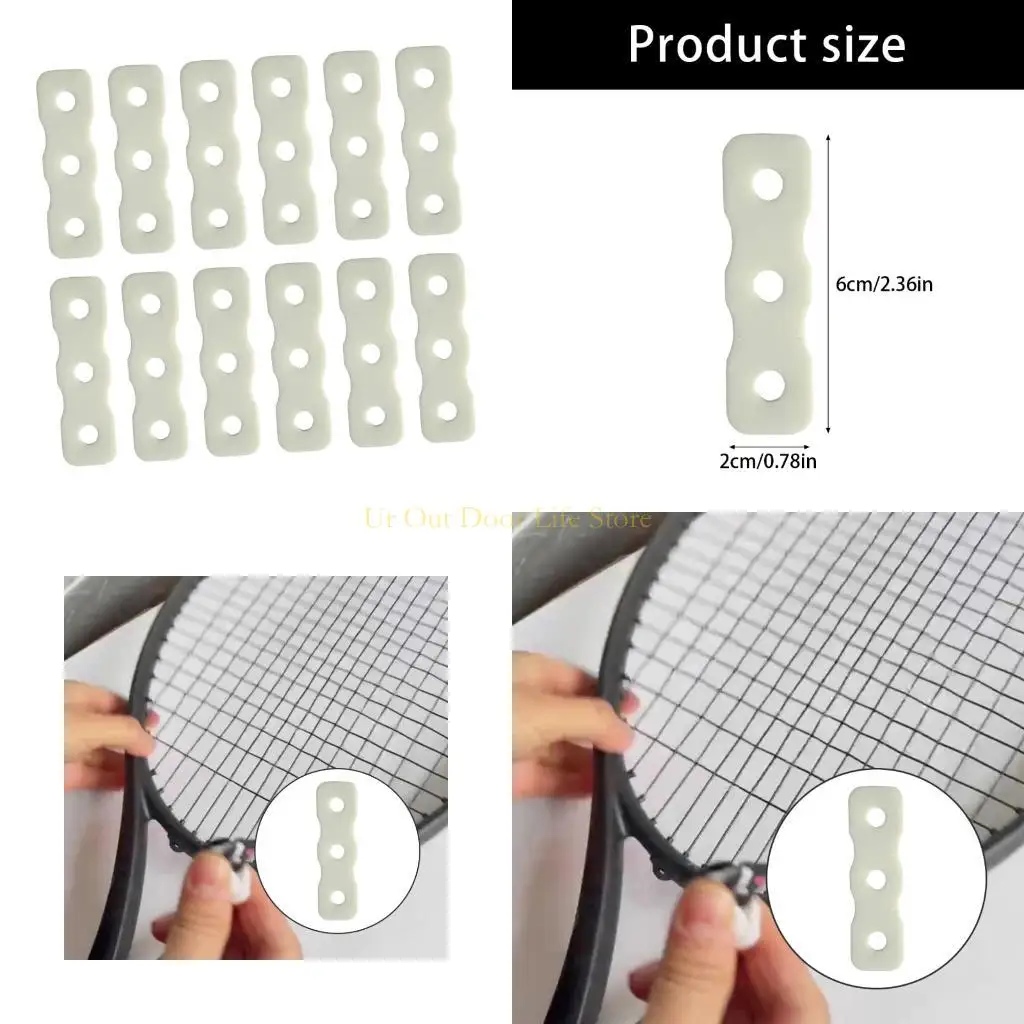 

77UF Ergonomic Silicones Dampener For Tennis Rackets Delivers Superior Vibration Absorption And Precisions Shots