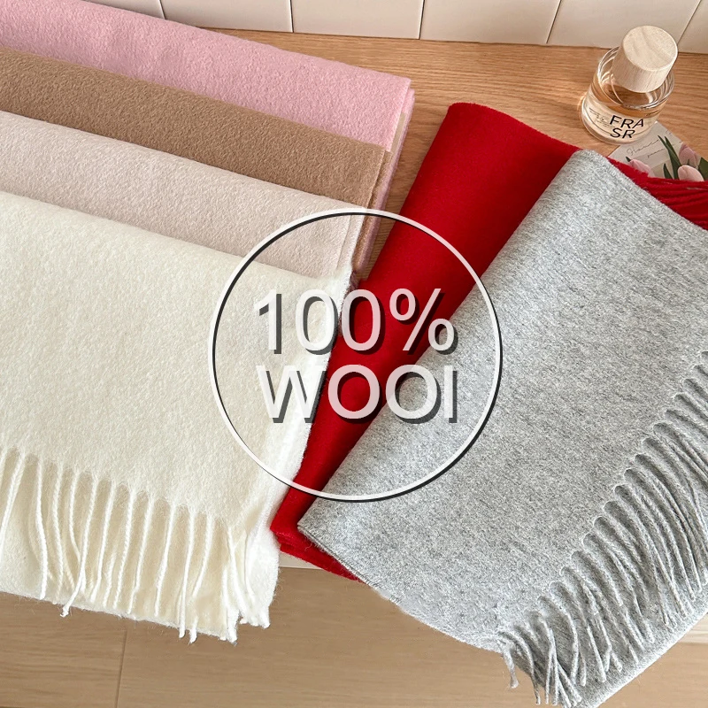 100% Wool Winter Sc… - image
