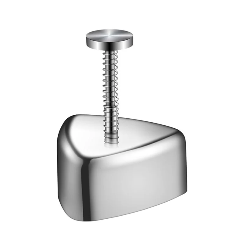 ABXF-1 Pieces Onigiri Mold Stainless Steel Rice Ball Mold Sushi Maker Classic Triangle Musubi Mold For Kids Lunch Bento And Home