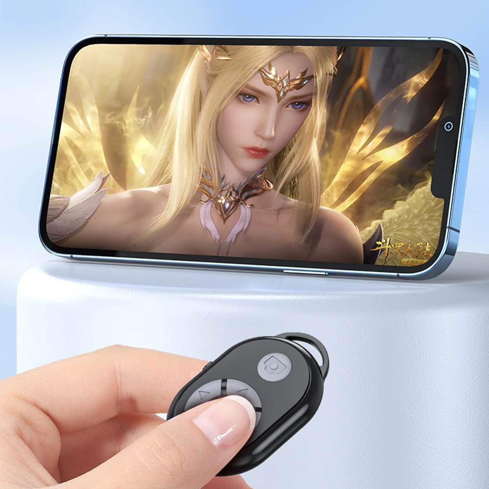 10m Smart Remote Shutter Controller Button Bluetooth 5.0 Mobile Phone Selfie Video E-books for iPhone Xiaomi Samsung Huawei New