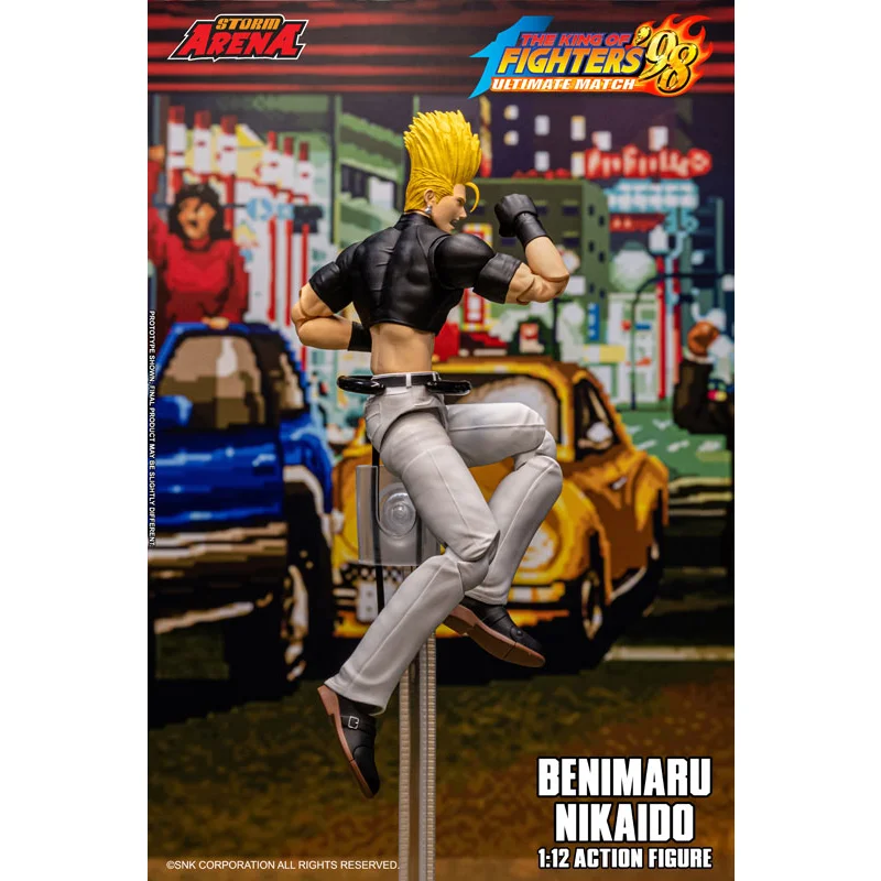 

Предзаказ: Оригинальная фигурка Benimaru Nikaido из игры King of Fighters '98 Ultimate Match (Storm Arena), в наличии, аниме-подарки на заказ