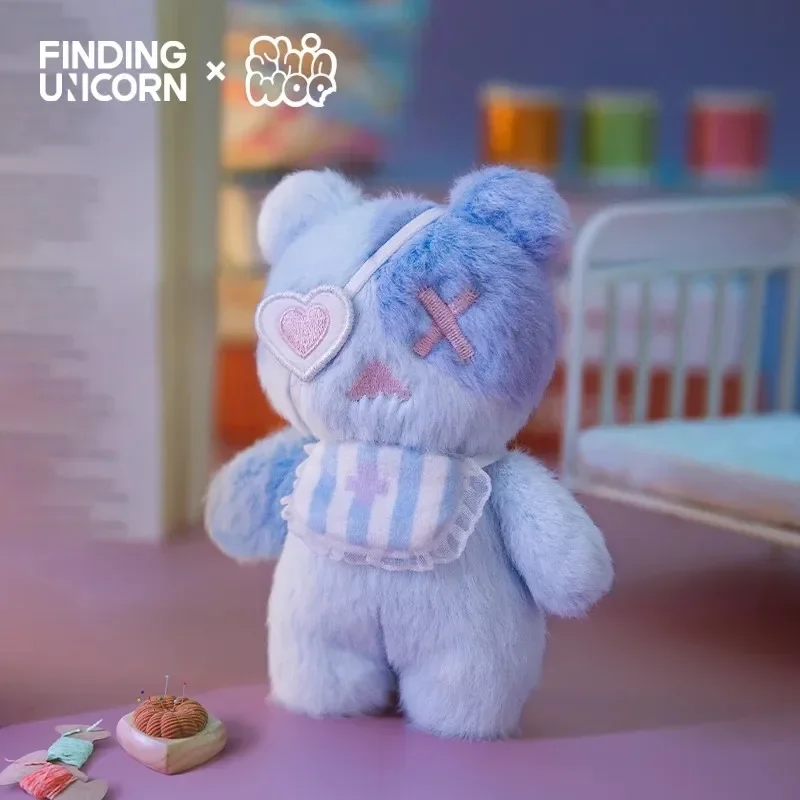 

FINDING UNICORN ShinWoo Ragbear Clinic Series Plush Blind Box Toys Kawaii Anime Action Figure Caixa Caja Surprise Mystery Box