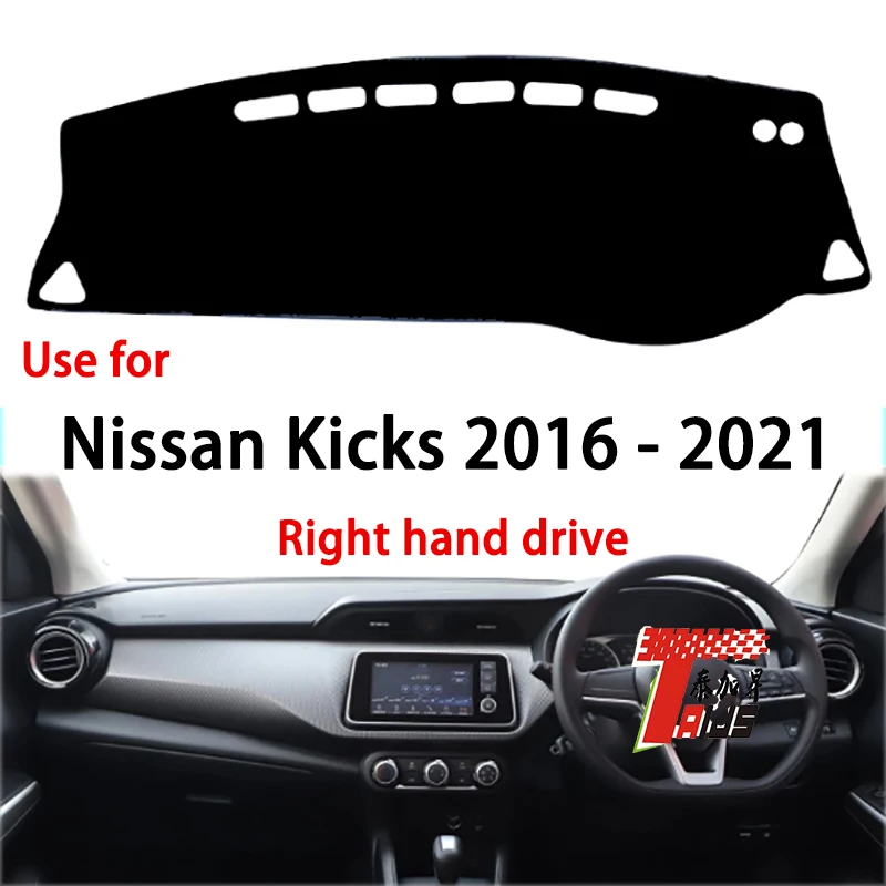 

TAIJS Factory Simple Dust resistant Polyester Fibre Car Dashboard Cover For Nissan Kicks 2016 2017 2018-2021 Right Hand drive