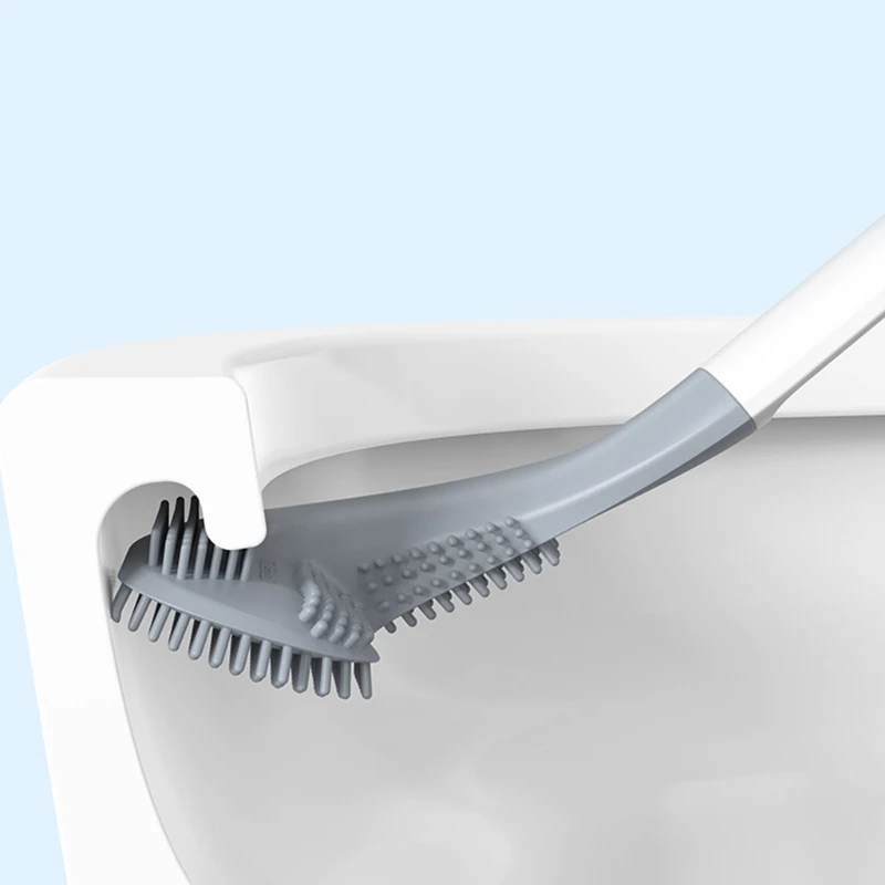 Cepillo fregado para inodoro colgante con gancho adhesivo, limpieza baño, inodoro, envío directo