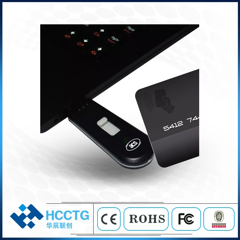 Pembaca NFC Token USB II Pembaca Tanpa Kontak Sesuai CCID untuk Verifikasi Identitas, Program Loyalitas, Perbankan Online ACR1251T
