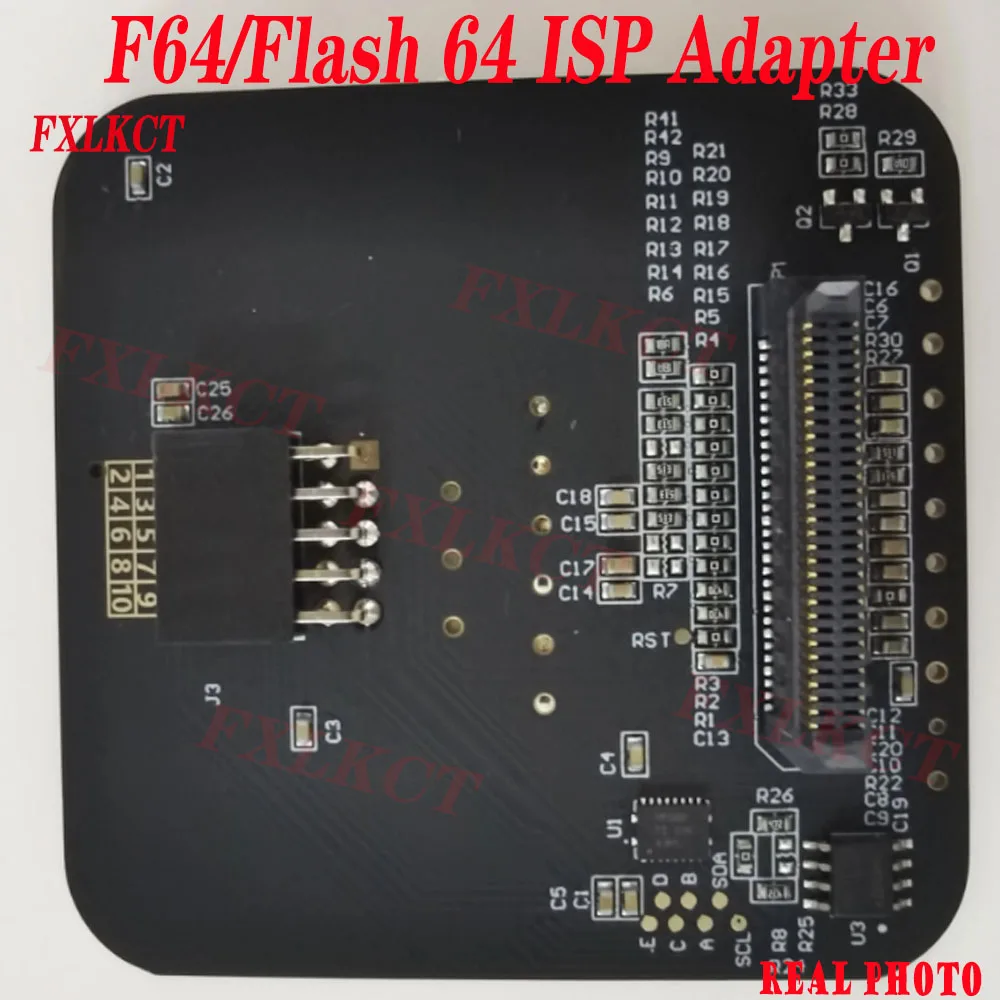 Latest modified resistor versionNewest F64 Flash 64 UFS eMMC ISP Adapter ,For Flash 64 Lite Ultra tool box
