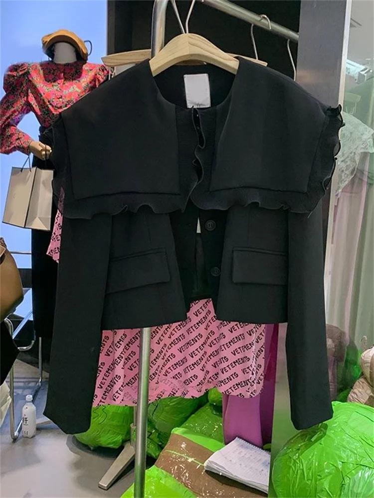 معطف Jaet للسيدات من الدانتيل للربيع 2026 Street Sle فريد من نوعه وجميل للغاية وعصري صيني