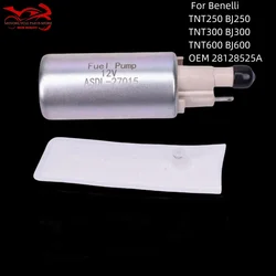 Motorcycle Electric Petrol Gas Gasolin* Fuel Pump For Benelli TNT300 250 TNT600 BJ300 BJ600 Core Oil Filter Strainer 28128525A
