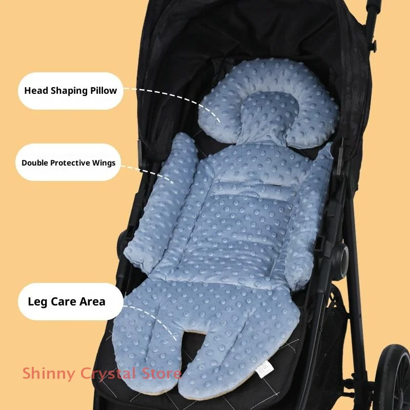 وسادة مقعد لعربة الأطفال ملحقات وسادة Proco من القطيفة كرسي مرتفع للأطفال مضاد للانزلاق #3