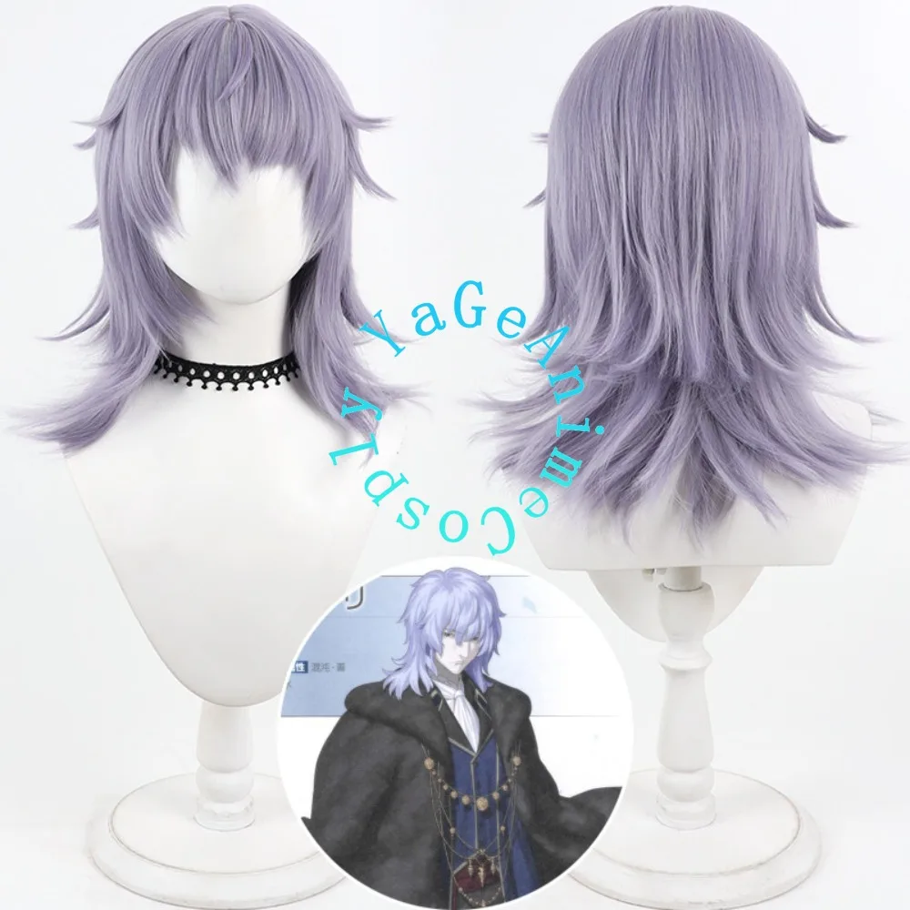 Tsukihime Remake Frouf Algenel Cosplay Wig Character Hair Design Natural Color Styling Hairpiece For Event Photo view 6