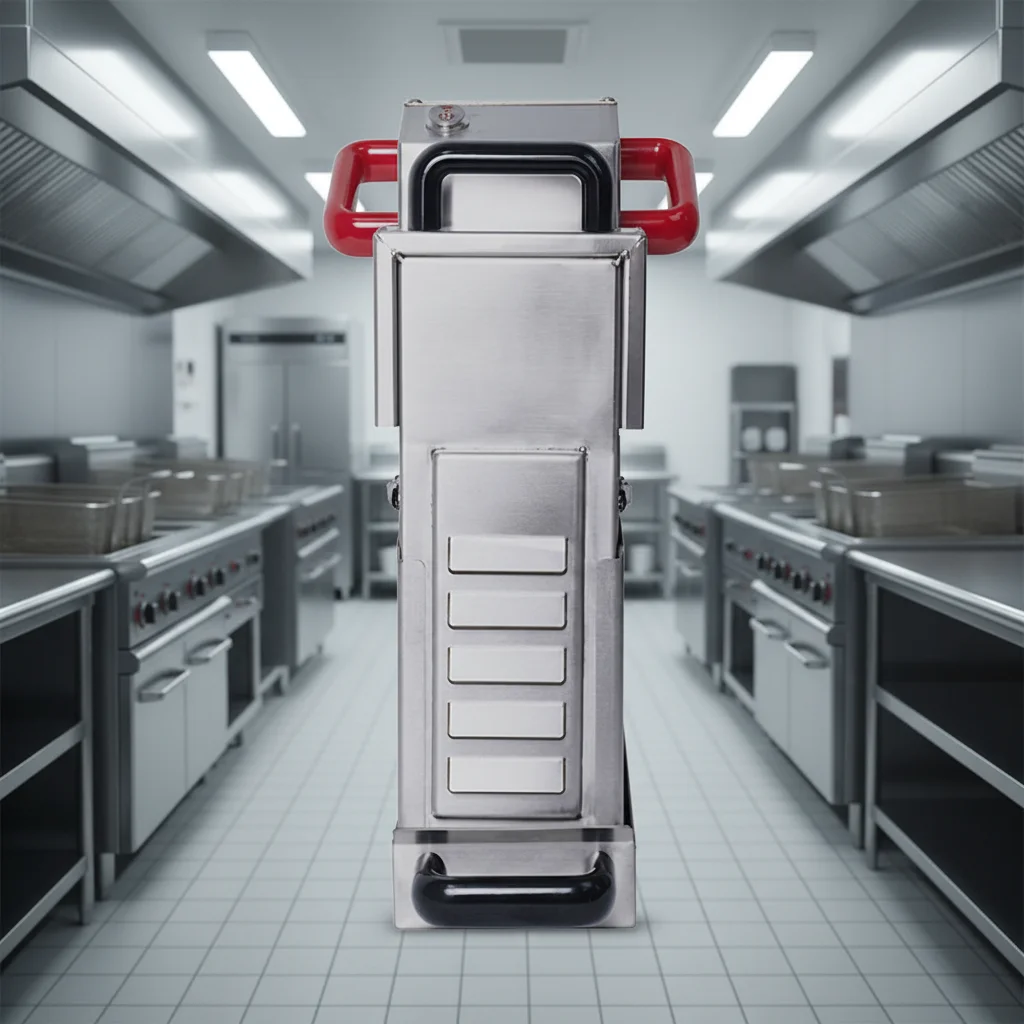 Waste cooking oil filter, high-quality restaurant oil filtration system, automatic oil filter