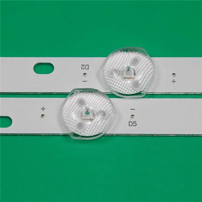 Kit Barre di illuminazione TV per Mitsui MTV3216iLED Striscia di retroilluminazione DLED32KJAH 2X6 2005/3001 Kit Fasce per Atvio ATV3216iLED