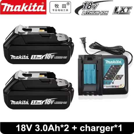

Оригинальный литиевый аккумулятор Makita 18В 3.0Ач для электроинструментов Makita 18В, замена Li-ion LXT BL1825 BL1820 BL1830B