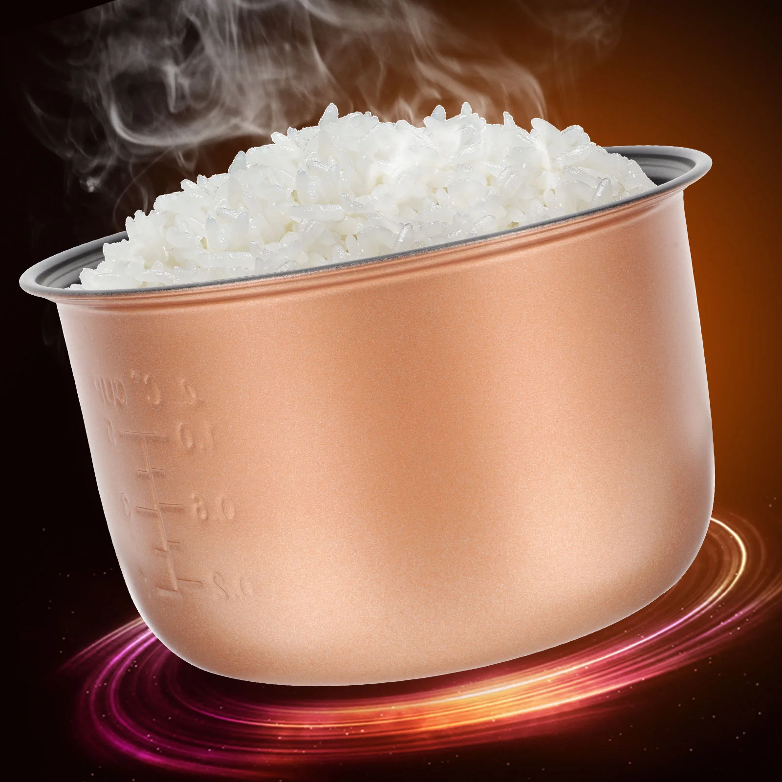 Non-stick Rice Cooker Inner Pot Rice Cooker Replacement Inner Pot Liner Rice Cooking Pot Container Accessory Kitchen Supply