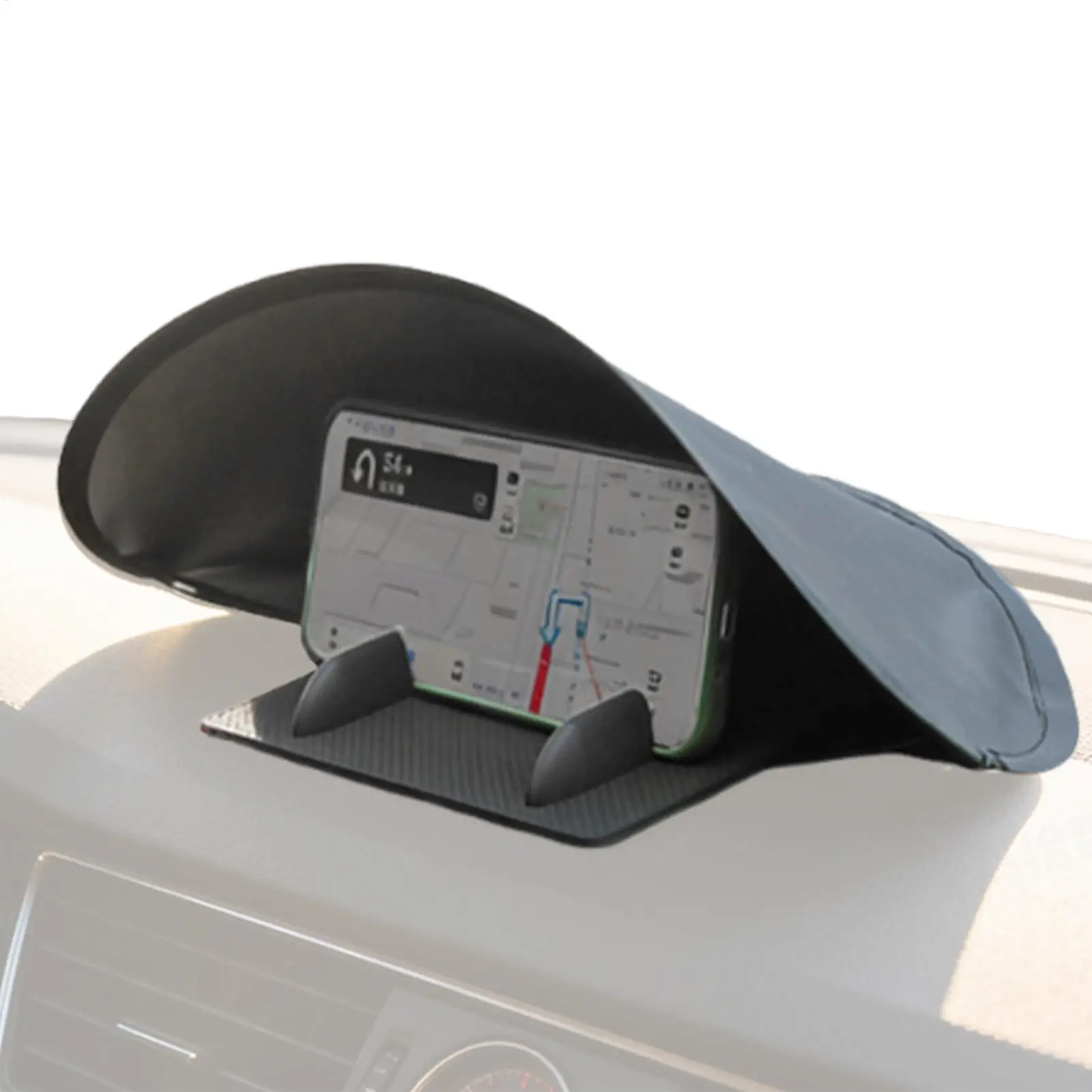 

Car Smartphone Sunshade Foldable Anti-Glare Cover Car Phone Sun Shield for Automotive SUV Dashboard Driving Navigation Commuting