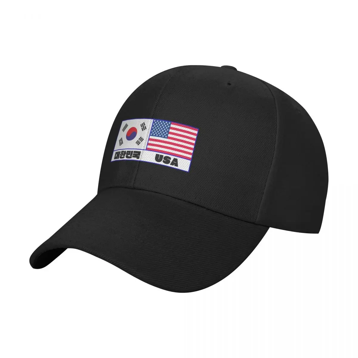 

South Korea flag & USA flag Baseball Cap western Hat Fashion Beach Sunscreen foam party Hat Girl'S Hats Men's