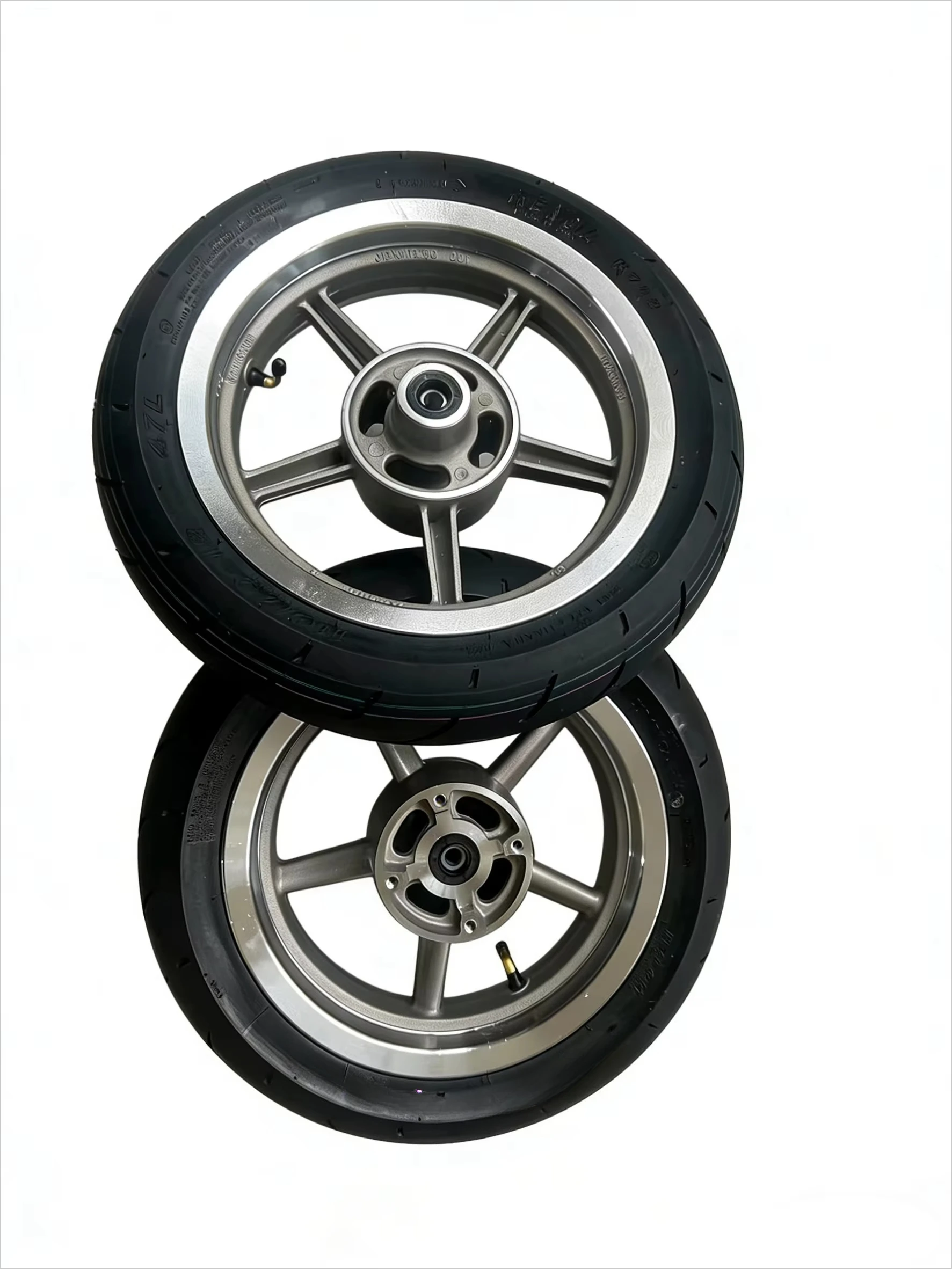 

Silver12mm 190mm Aluminum Front and Rear Wheels for Sur Ro* LightbeeX Motorcycle Accessories