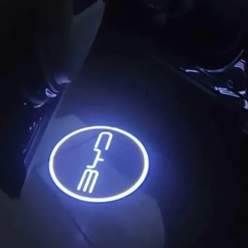 LED Door Courtesy Welcome Lamp For BYD Dolphin Seal Atto3 Han Tang Song Yuan HD Logo Projection Night Warning Decor Accessories