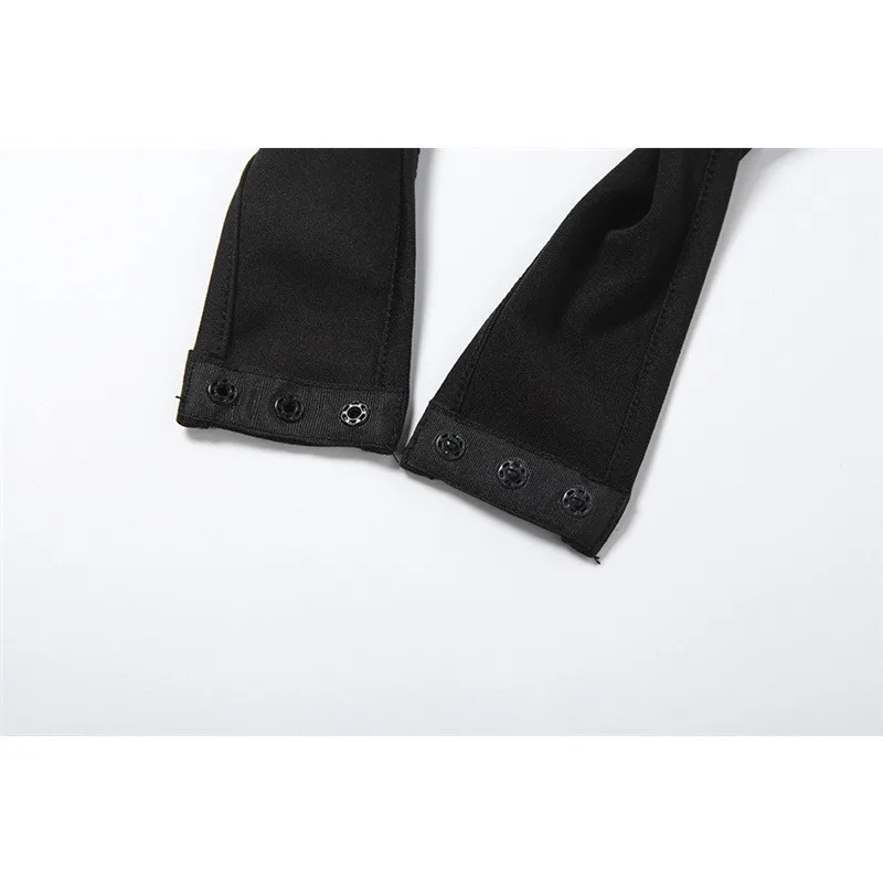 ملابس داخلية أنيقة ضيقة لخريف وشتاء 2025 بدون أكتاف من الفرو ملابس نسائية برقبة مائلة وأكمام طويلة بدون ظهر ضيقة للشارع