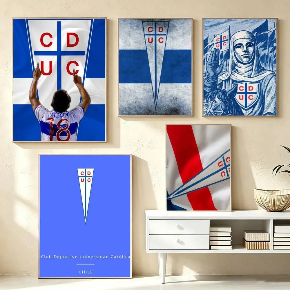 Cool Catolica 1937 P-pattern  Poster Waterproof Wall Art Sticker For Bar Living Room Vintage Decor High Quality Print Gift