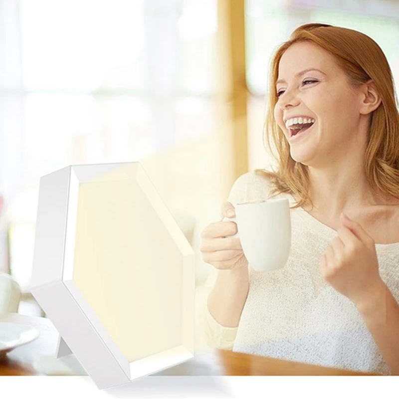 LED Sun Light Emotion Light Adjustable Reading Light Three Color Temperature Intelligent Physical Therapy Light Easy To Use