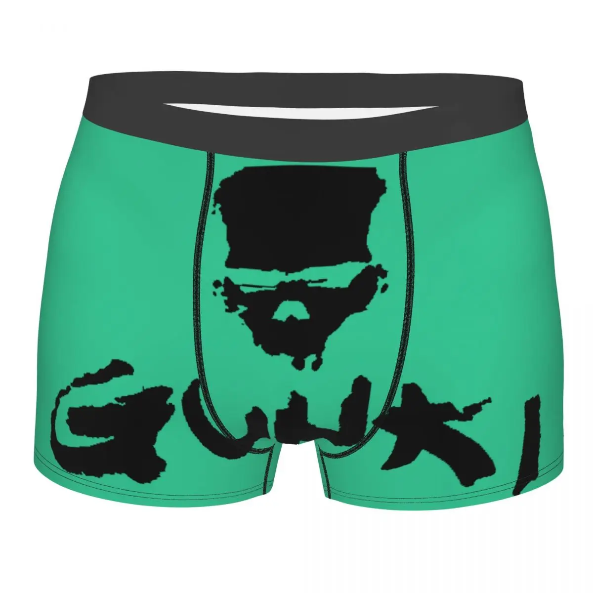 Gunkis Fish Boxer Shorts For Homme 3D Print Fishing Rod Underwear Panties Briefs Breathable Underpants