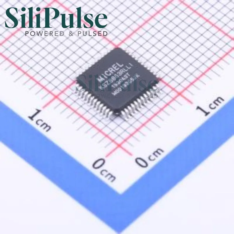 (1/5pcs) KSZ8863RLL LQFP-48(7x7) 100% Original In Stock - -10-100-Base-T-TX-PHY-I²C-SPI- -48-LQFP 7x7
