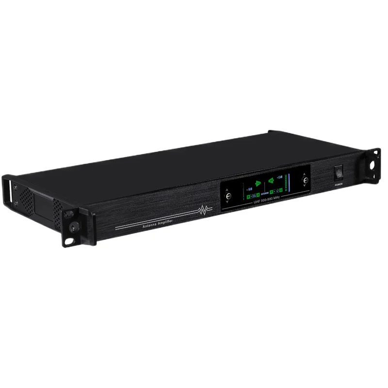 Paulkitson AT-16 16-Channel UHF Antenna Distribution System 500-900MHz 500m Stable Wireless Mic Amplifier For Stage Live Show