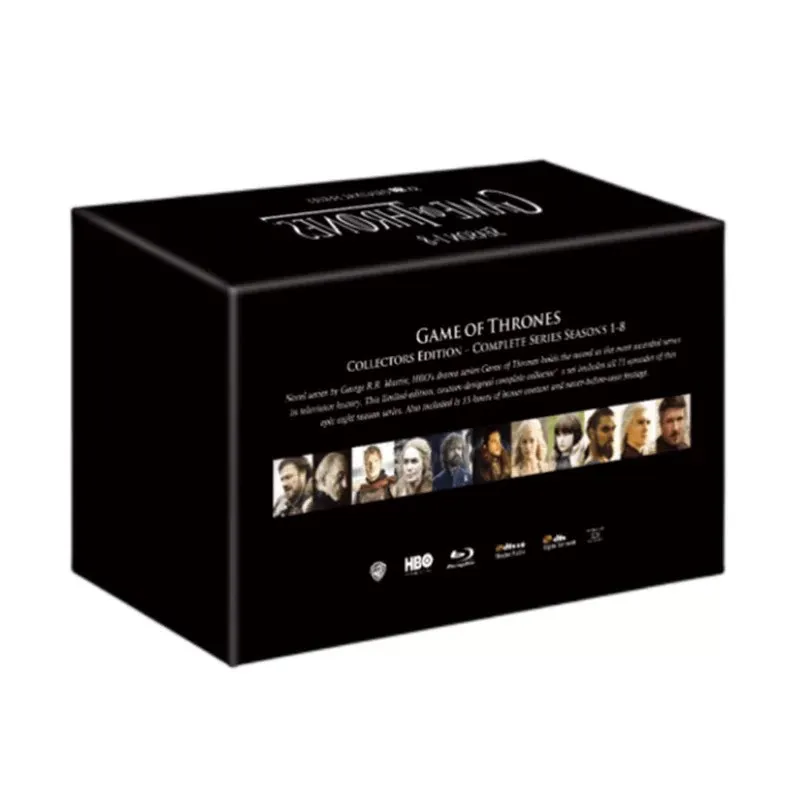 Blu ray Ultra HD Game of Thrones Seasons 1 8 Box Set 33 Discs for All Region Players