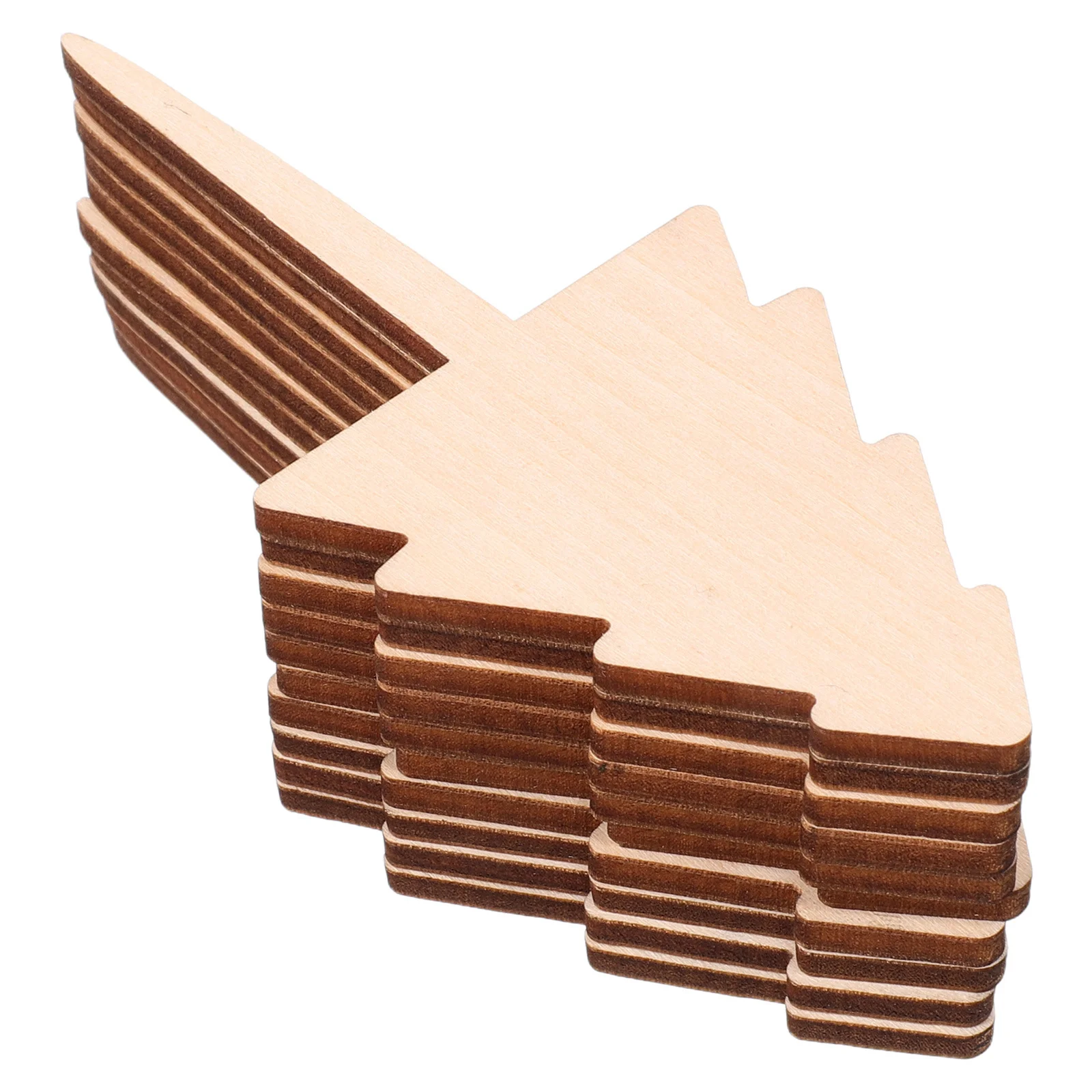 

10Pcs Christmas Tree Garden Plant Labels Bamboo Plant Stakes 3.9x1.7 Inch Tree Shape Blank Tags for Herbs Vegetables Flowers