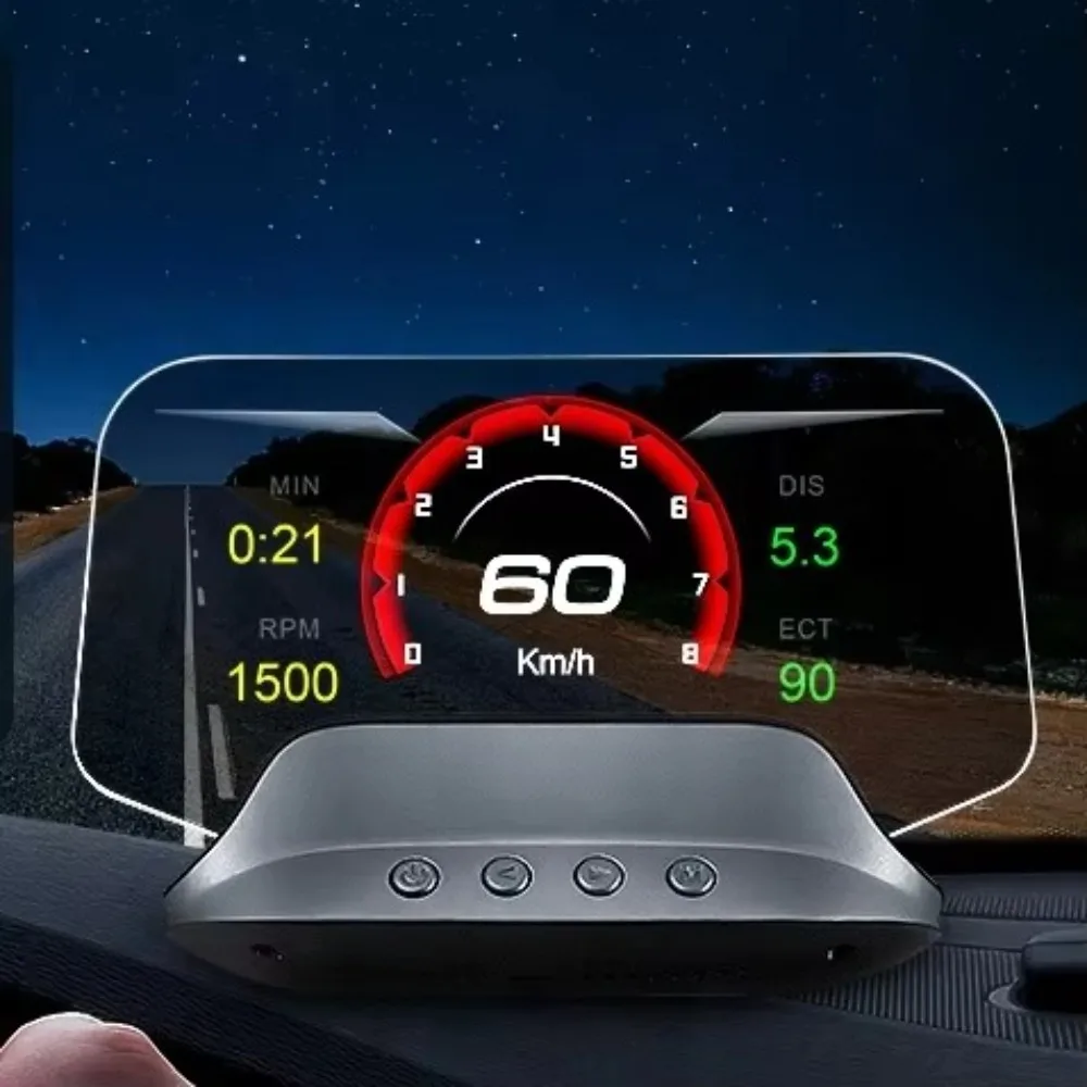 

Автомобильный OBD2 проекционные дисплеи диагностический GPS HUD C3 цифровой автоматический измеритель скорости Hud дисплей