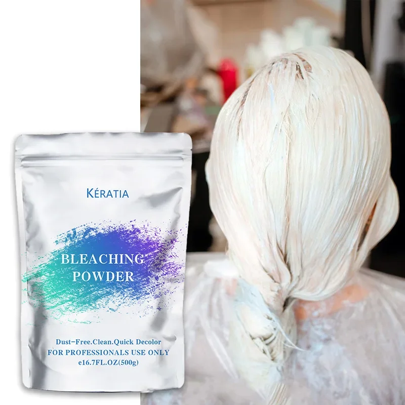 Professional Bleaching Powder Hair Decolor Powder Dust Free Hair Dye Bleach Powder for Hair Bleach