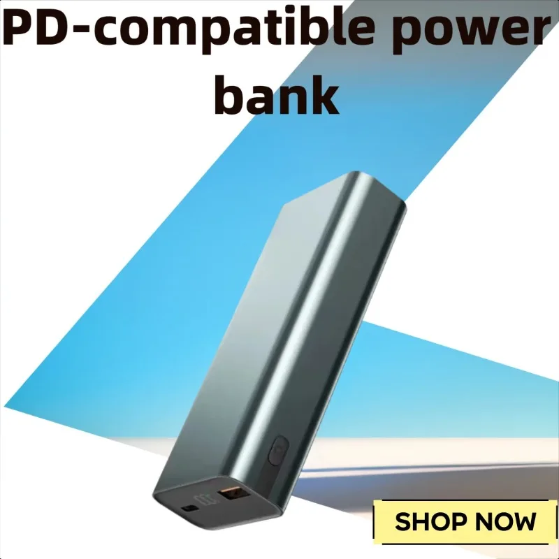 

10000mAh Metal PD 45W Laptop Power Bank Fast Charging Mobile Power Supply for Laptops and Smartphones Available