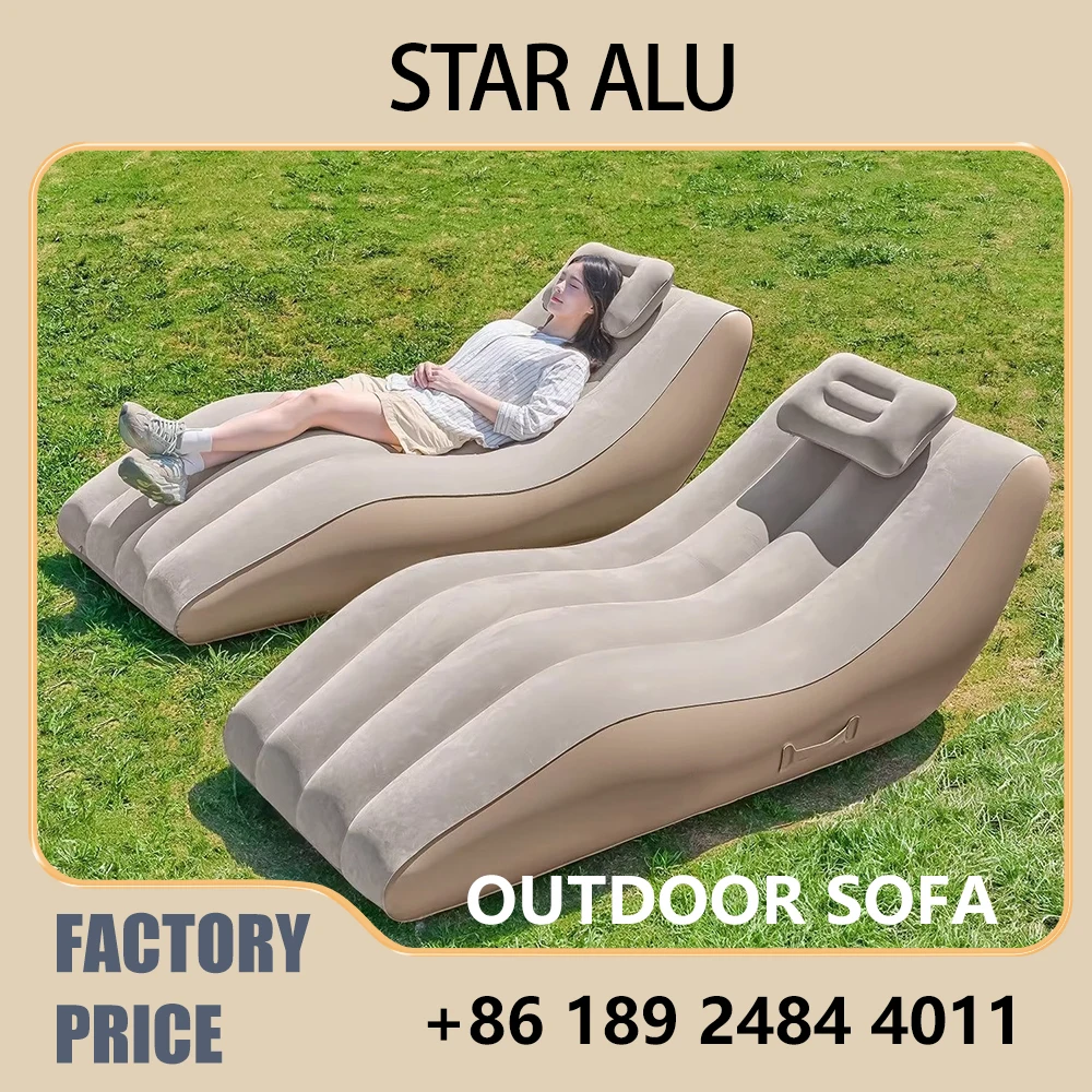 Outdoor Furniture Types - Cadeira Inflável Premium - Design Ergonômico