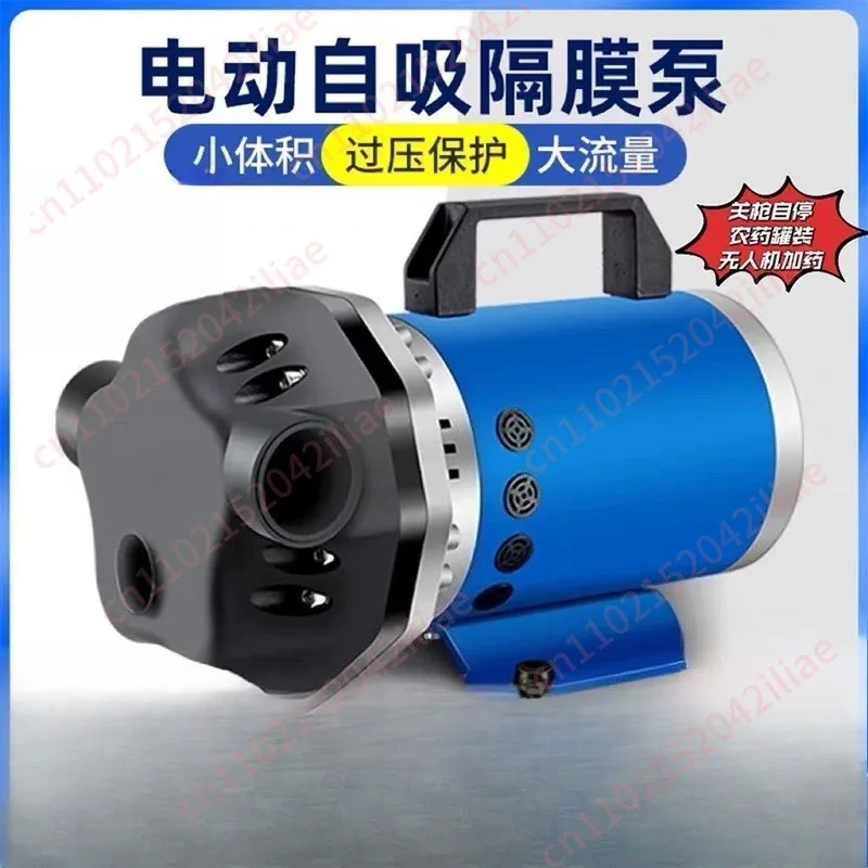 Dosing Pump Large Flow Fish Pond Breeding Supplement Strain Self-Stop Gun Diaphragm Pump
