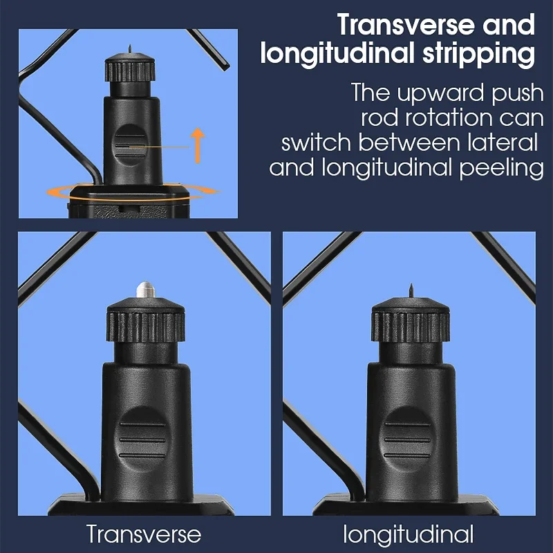 AUA 19-40/45-29 มม.สาย Stripper เครื่องมือไฟเบอร์ออปติก,Optical Fiber CABLE JACKET Slitter, ยาว Transverse Dual ใช้