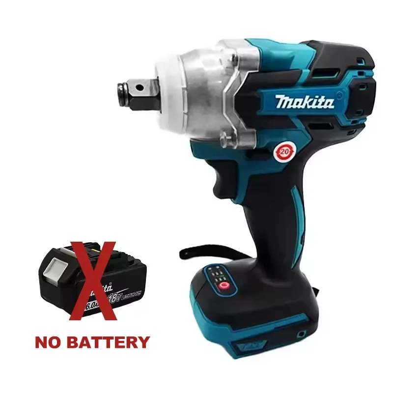 Makita DTW600 3100IPM 18V Cordless Wrench 1/2Inch Brushless Screwdriver Rechargable Electric Screwdriver Vehicle Service Tool image 3