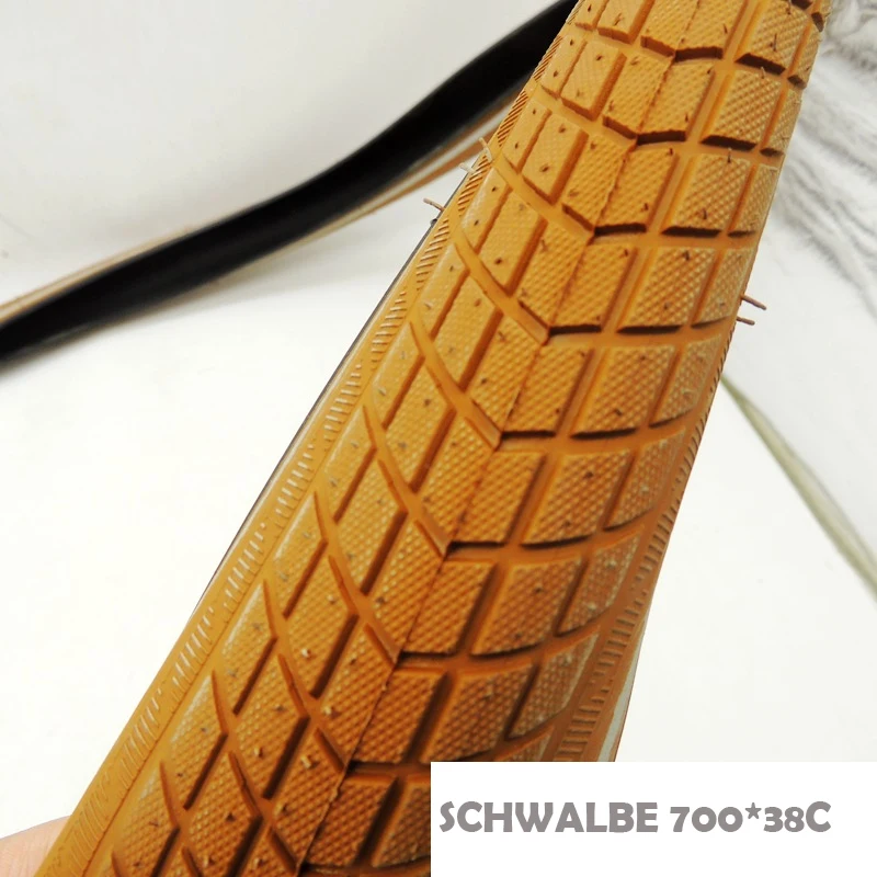 SCHWALBE Little Big Ben 28*1.5/700*38c  Brown Reflective Bean 700c 38c Road Bike Tire