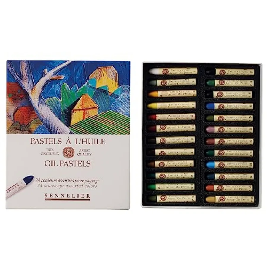 

Oil French Pastel for Professional Artists Landscape Set of 24