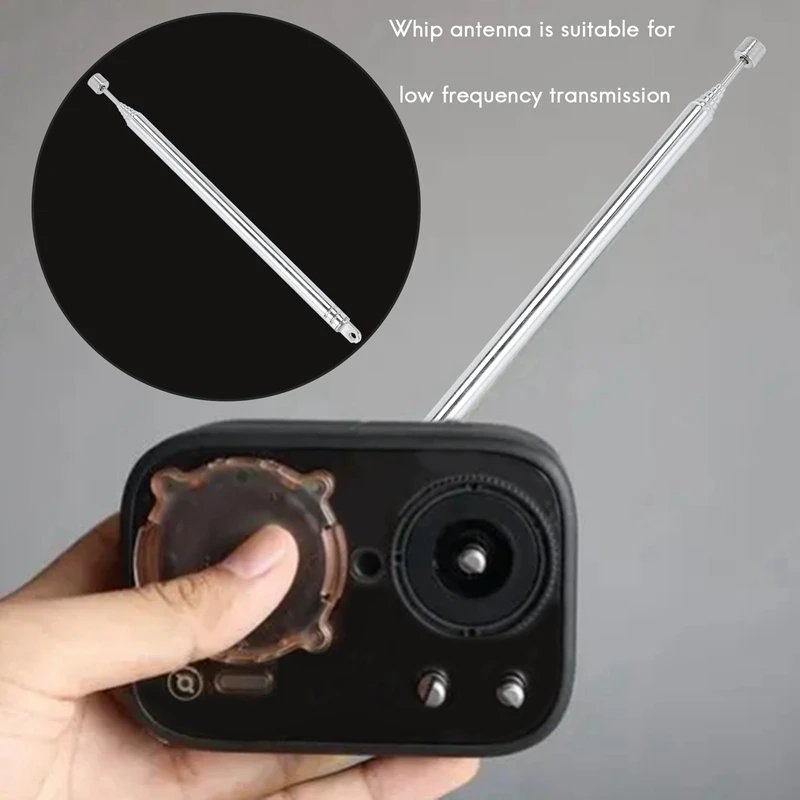 AM 라디오, FM, TV 확장 안테나, 7 섹션, 66 cm 길이