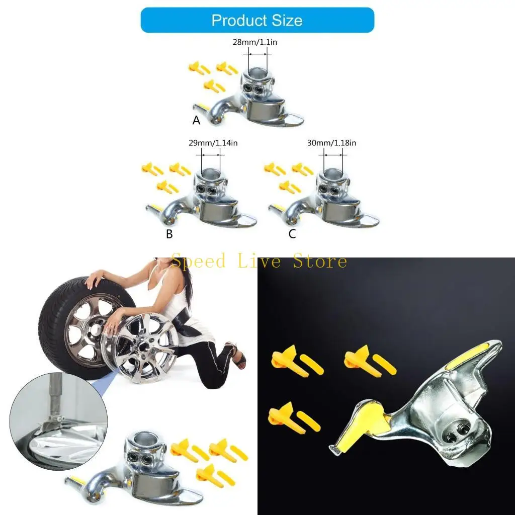 

547C Mount Demount Duck Head for Tire Changer 28 29 30mm Tool Head Bead Breaker Push-out Disassembly Head