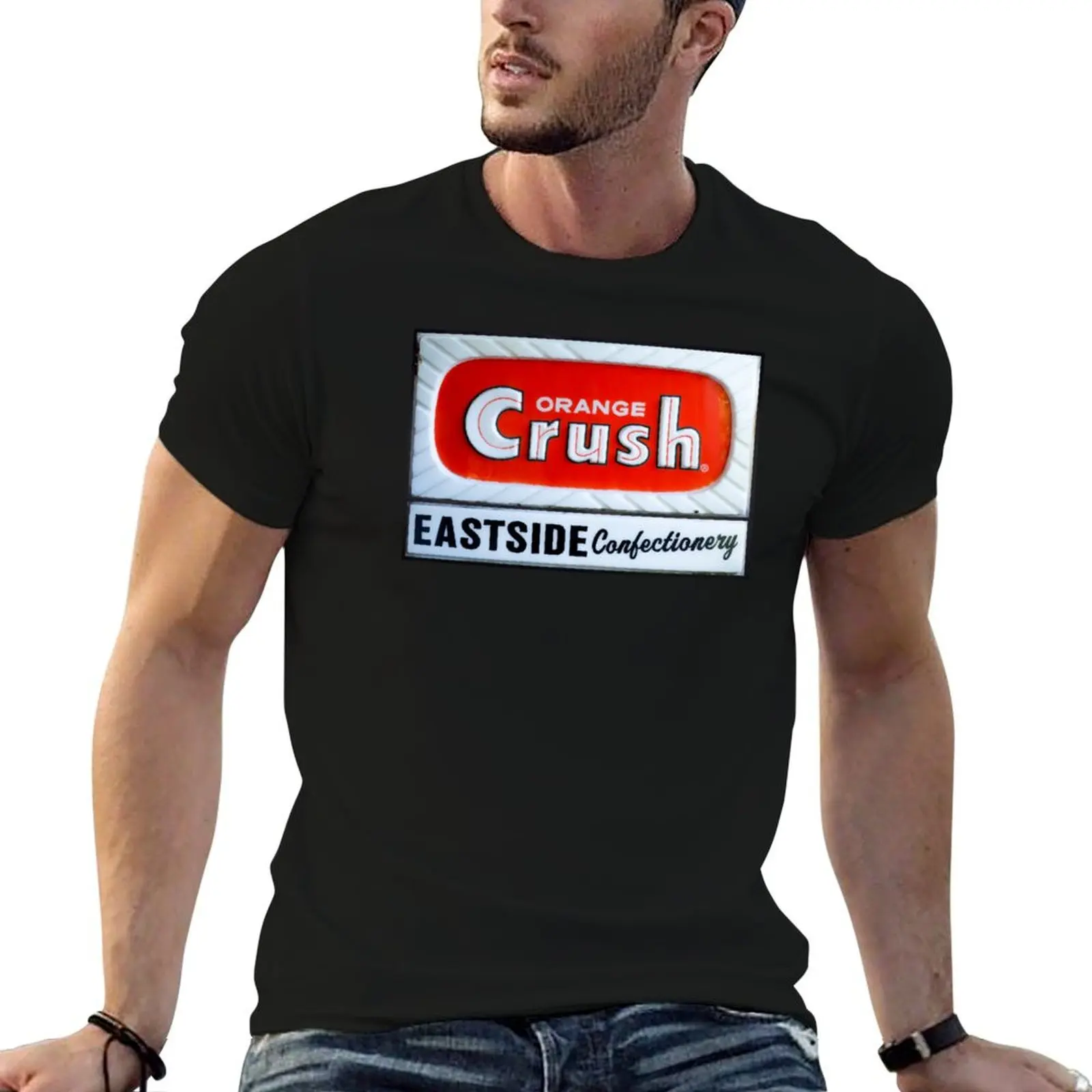 

EastSide Confectionery Corner Store Sign T-Shirt t shirts for man cotton funny graphic t shirts for man T-Shirt
