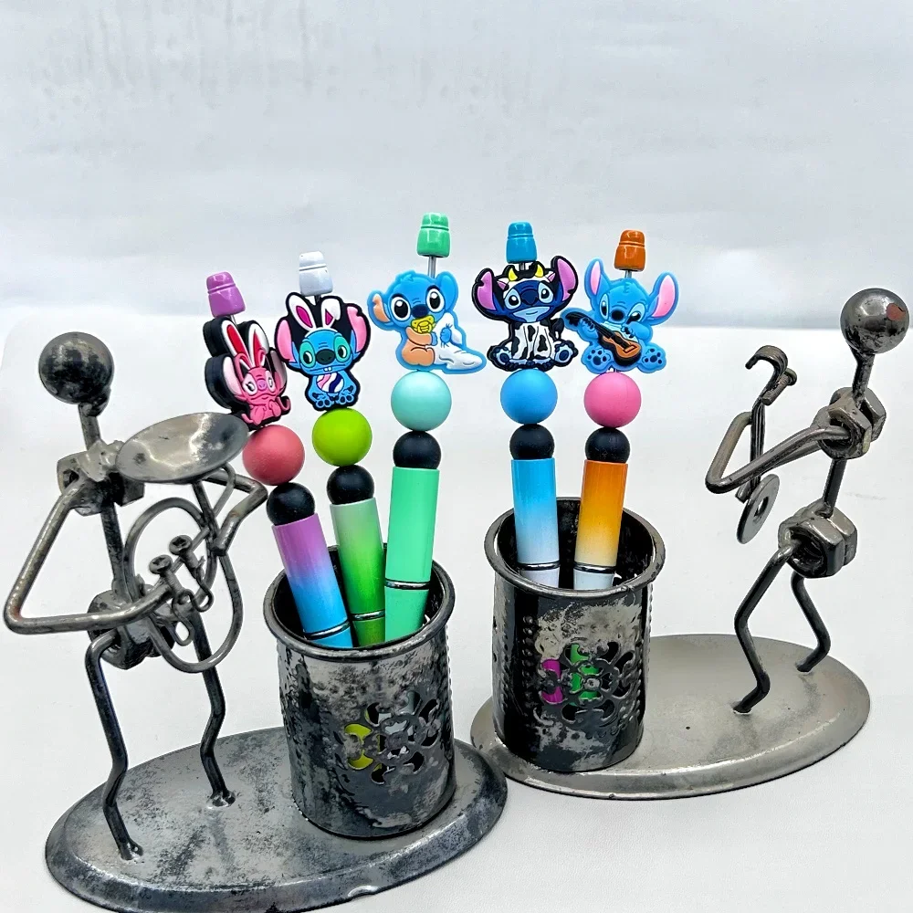 

10PC DIY Cartoon IP Focus Silicone Beads Nipple Chain Bead Pen Bead Jewelry Accessories Focal Bead Food Grade Silicon Baby Toys