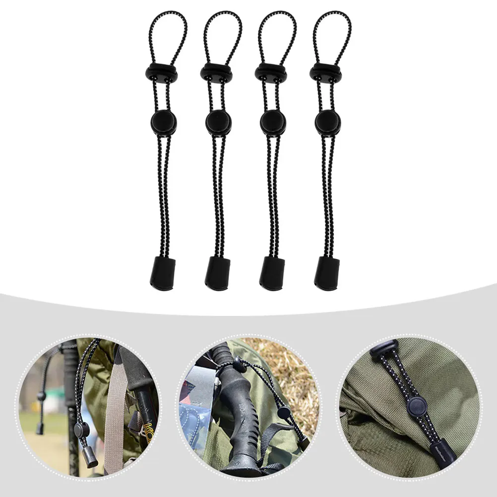 

4 Pcs Mountaineering Backpack Lanyard Man Strap Elastic Cord Accessory Straps