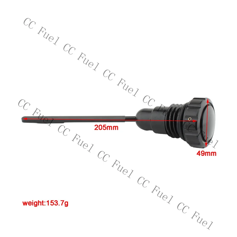 C+ Oil Dipstick Tank Cap Plug FOR Touring FLH/T 2007-2016 Models T0 Black