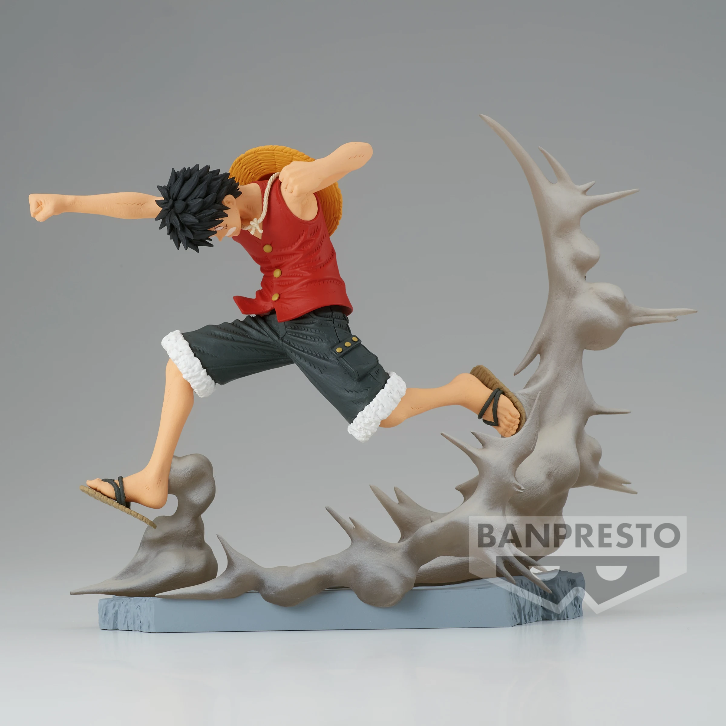 Anime Original ONE PIECE SENKOZEKKEI-MONKEY.D.LUFFY VS SENKOZEKKEI ROB LUCCI Action Figure PVC Model Toys Doll Collection