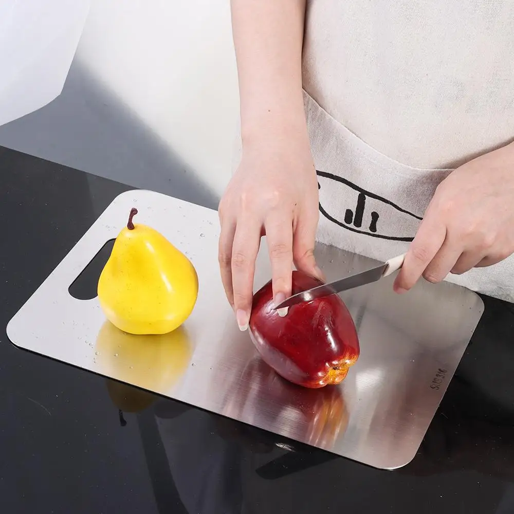 Stainless Steel Cutting Board Anti-mold Cut Vegetables Meat Vegetable Cutting Board Thickened Cooking Tools Chopping Board