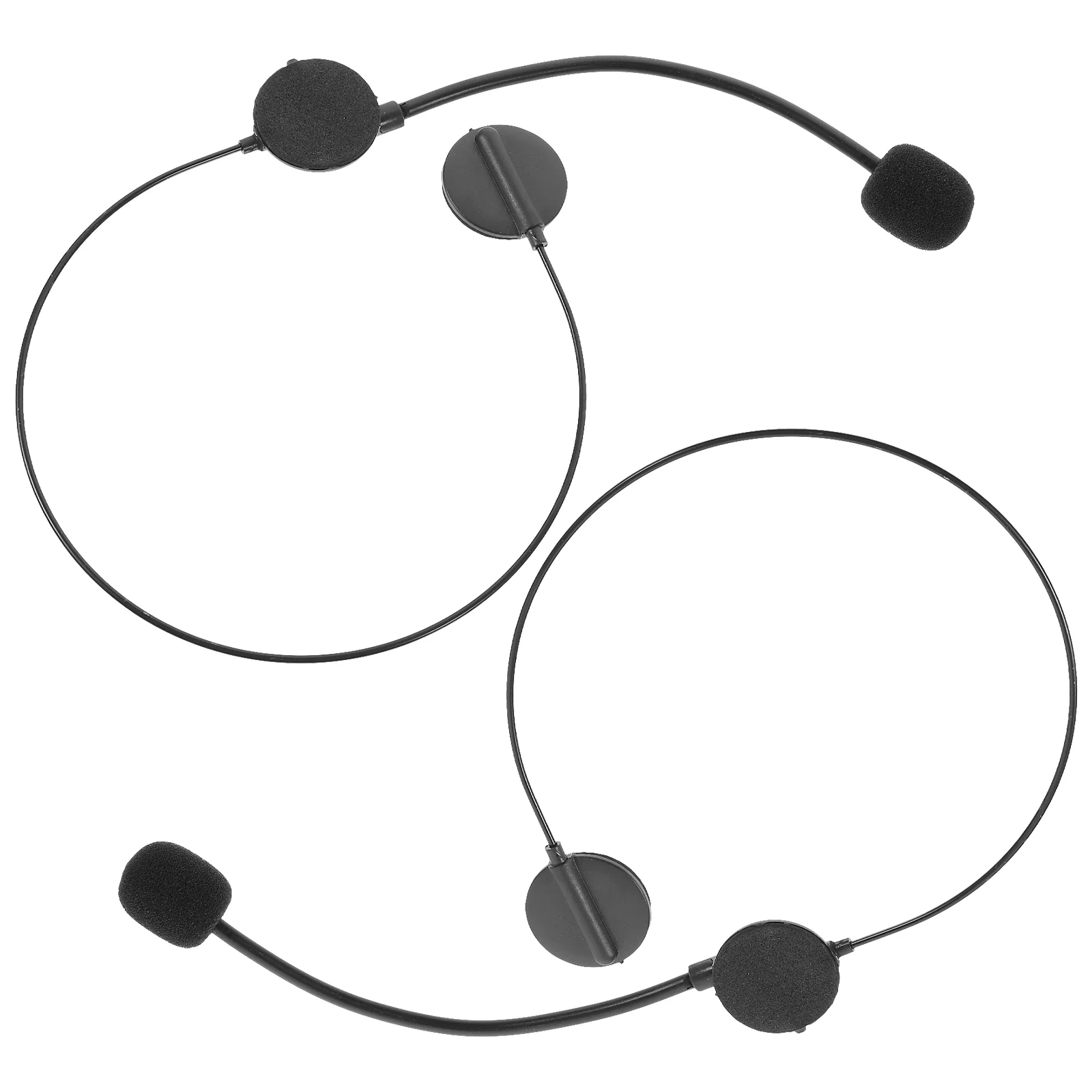 2 Pcs Fake Headphone Props Singer Star Dress up for Kids Ages 3-5 Phones Costume Accessories Toddler Clothing