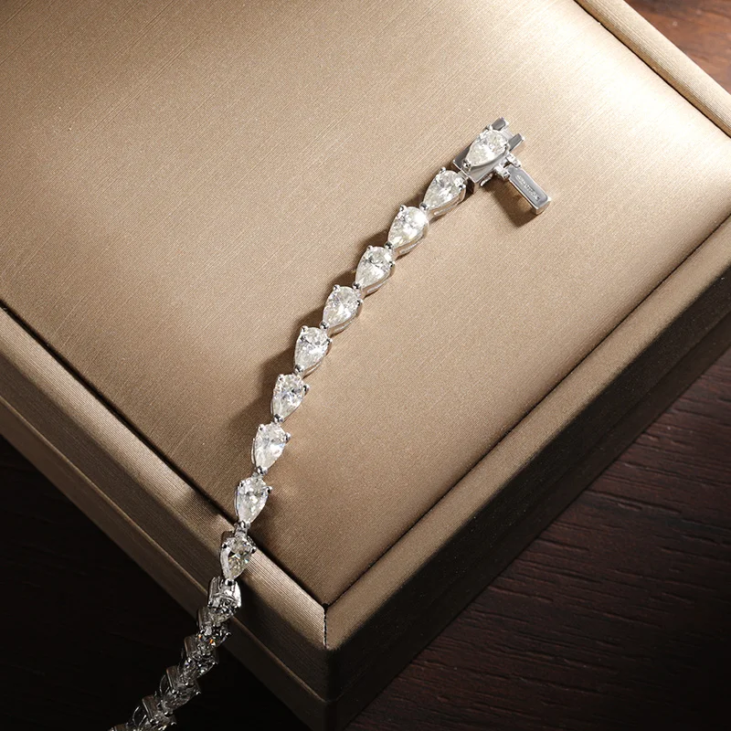 Thumbnail 4 - #18 Latest Moissanite Tennis Bracelets Offers